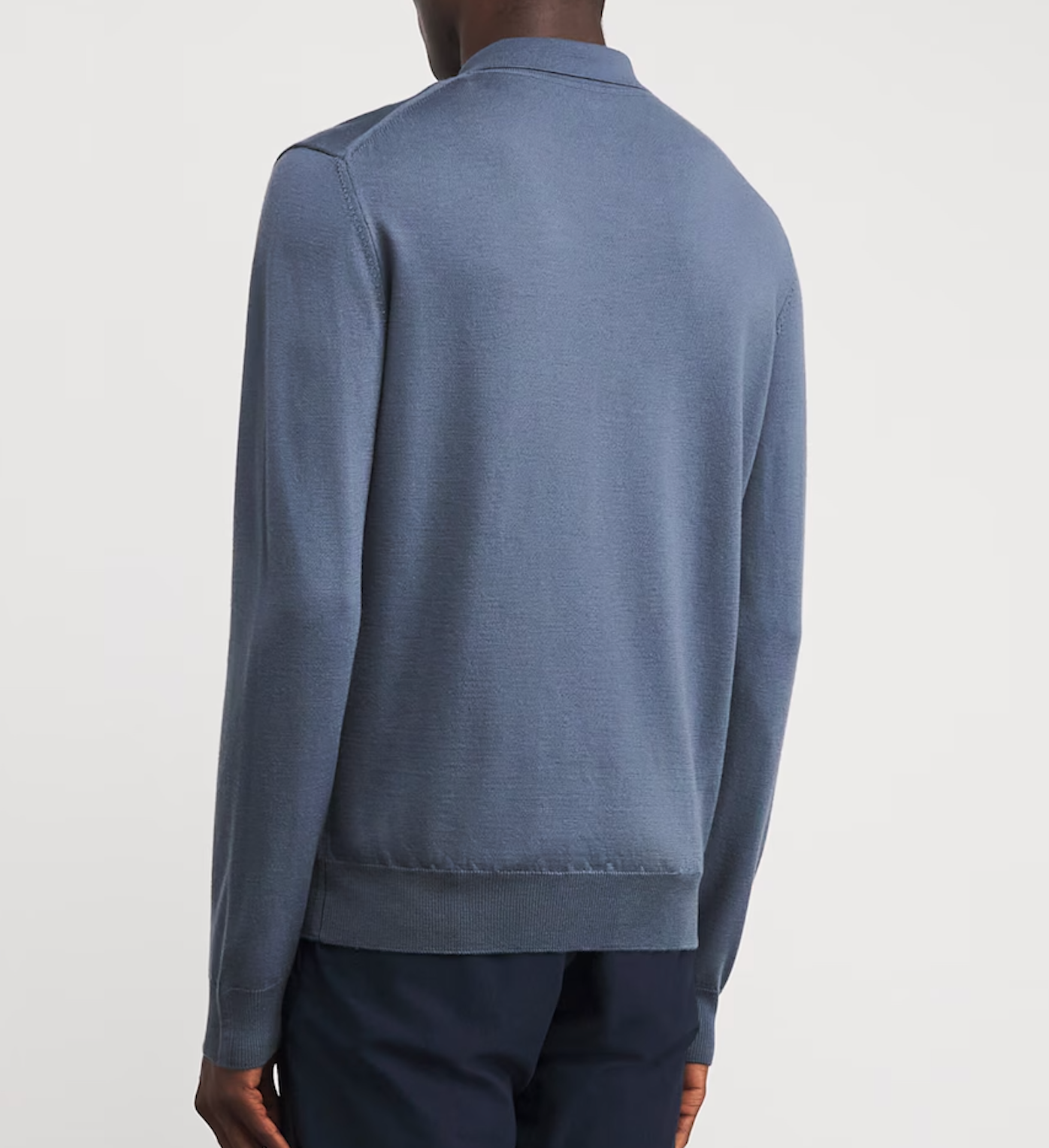 Corneliani Virgin Wool Polo Sweater