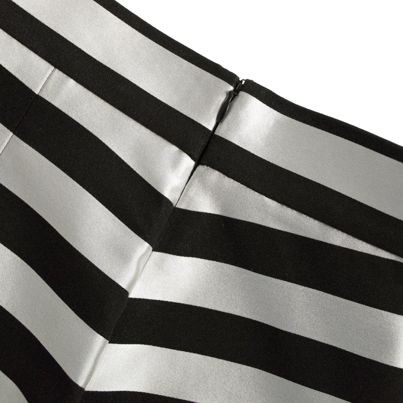 New Smythe striped A line skirt