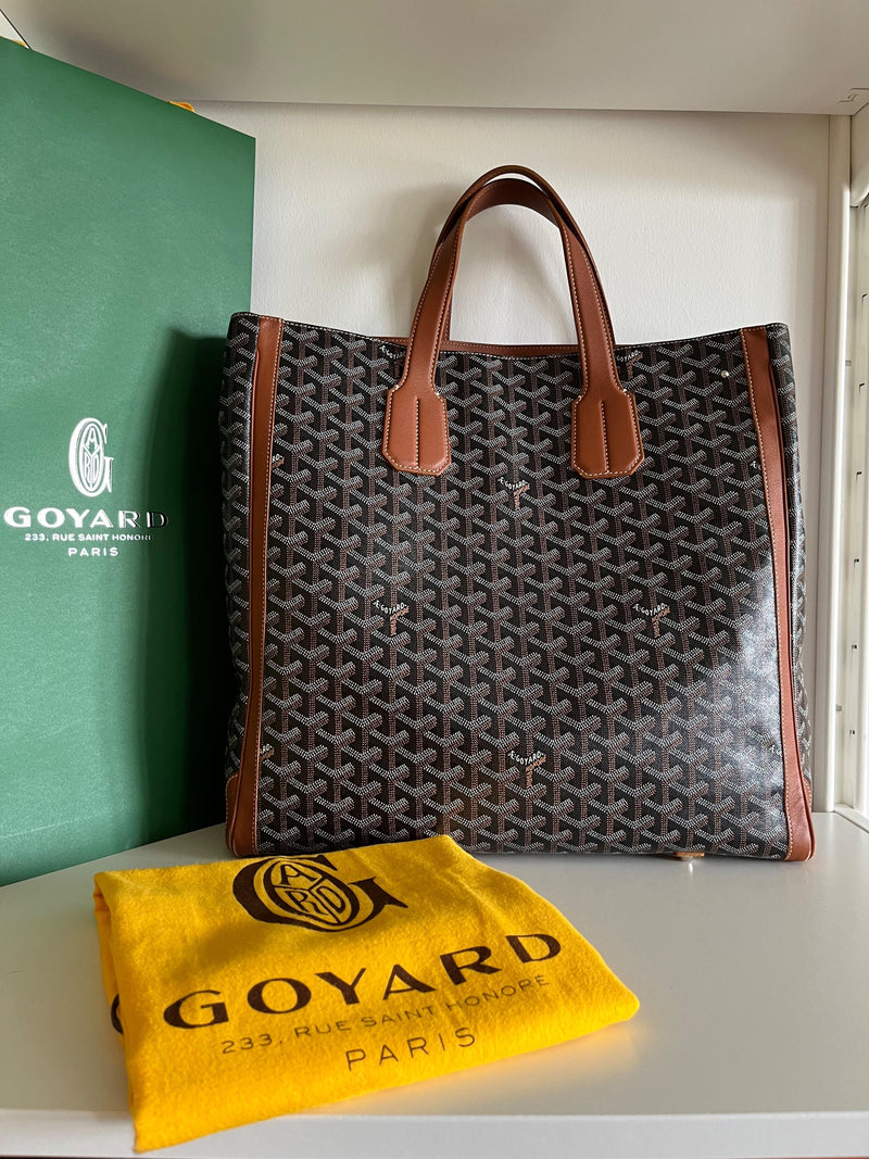 Black & Tan Voltaire Tote Bag