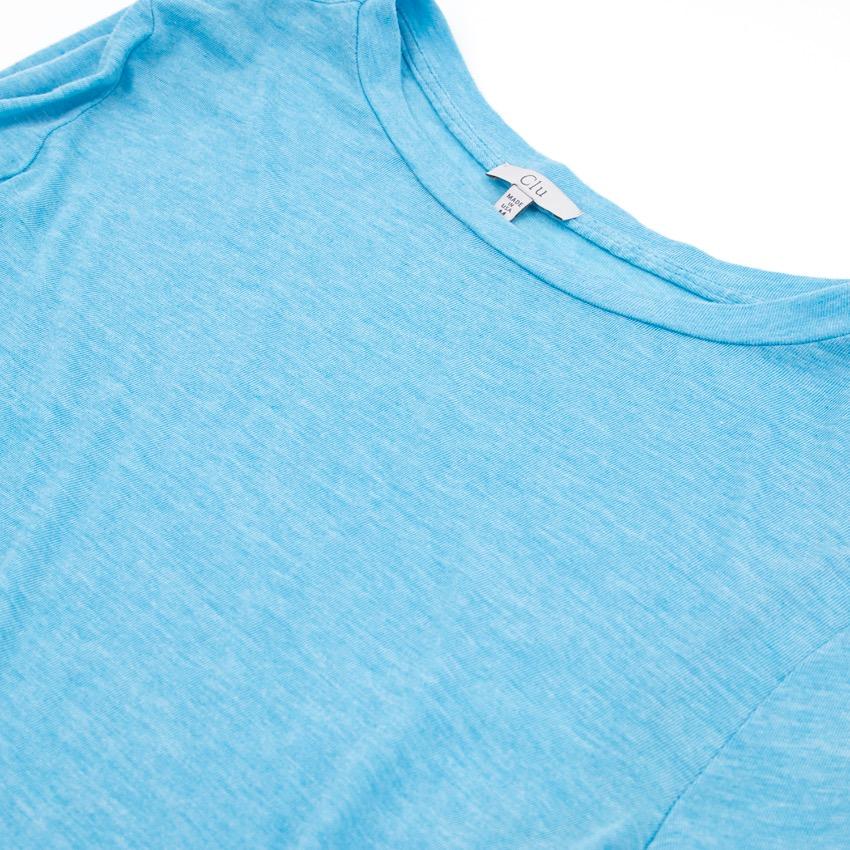 Clu Blue Long Sleeve Top