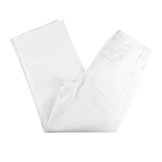 Erderm X Universal Standard White Patchwork Jeans