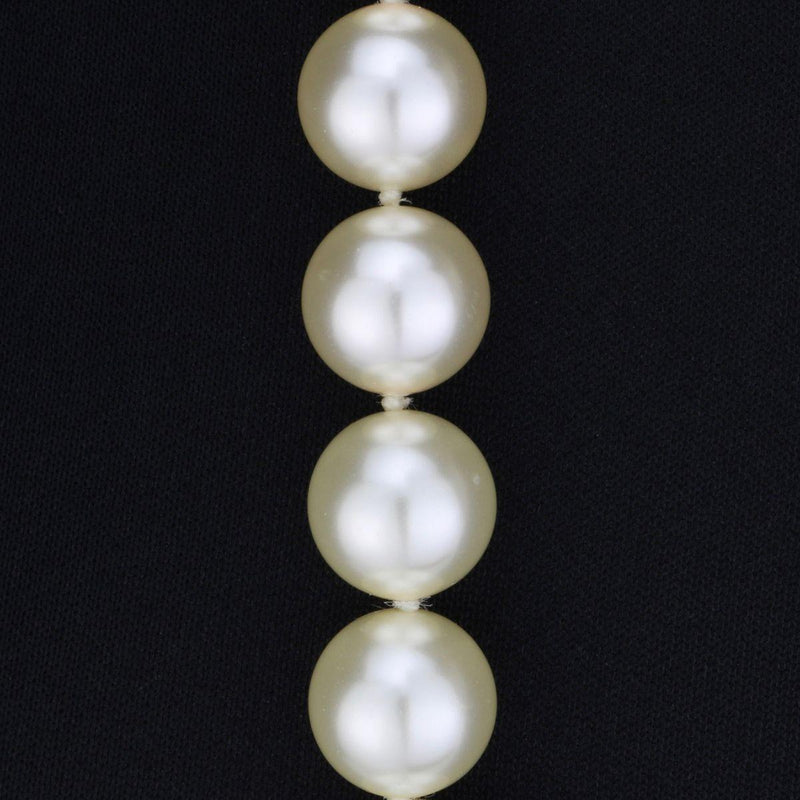 Chanel Faux Pearl Long String Necklace