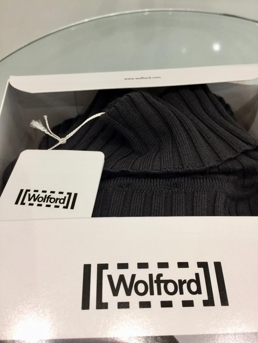 Wolford Merino Rib Dress Limited Edition Raven