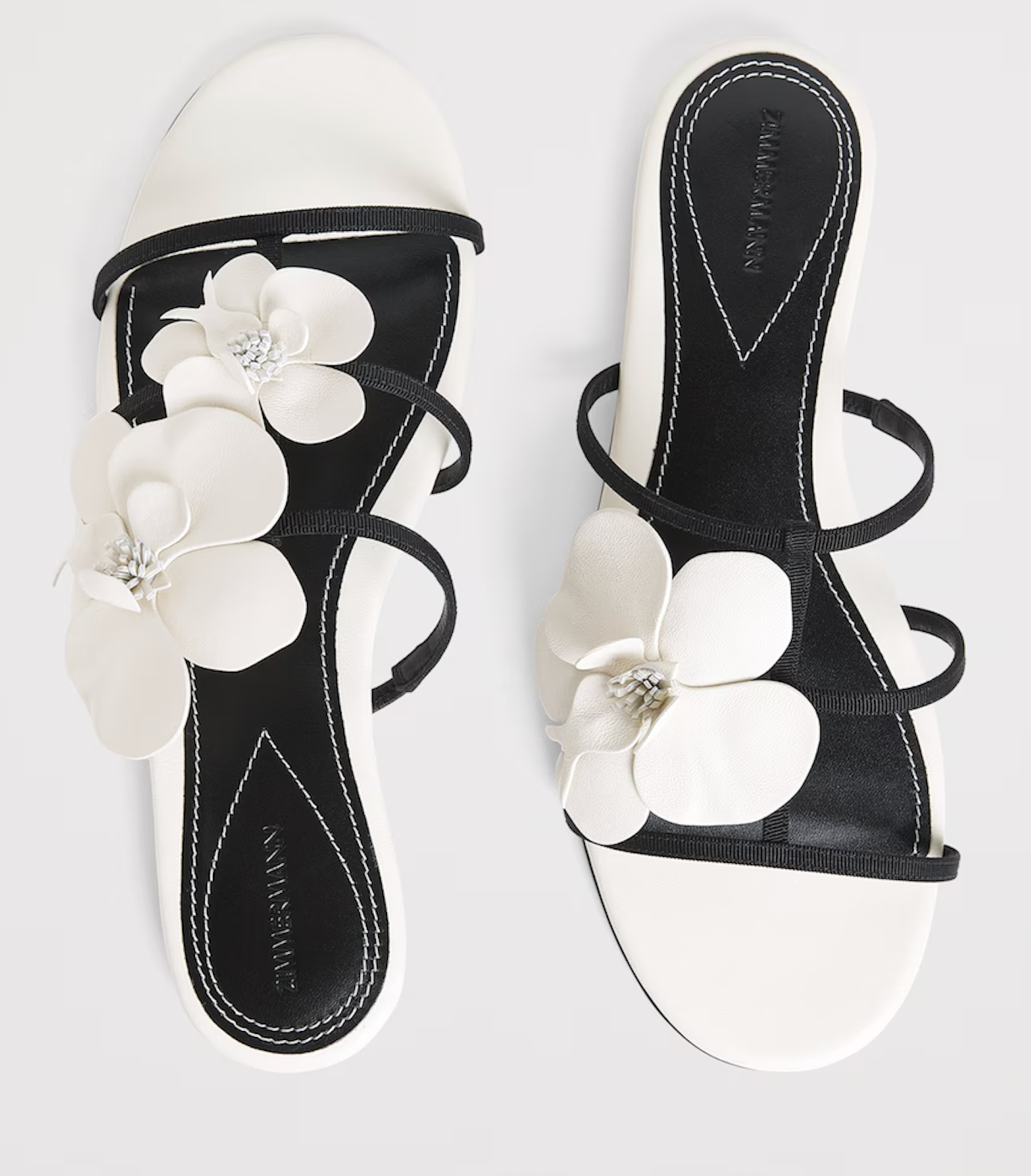 Zimmermann Leather Orchid Sandals