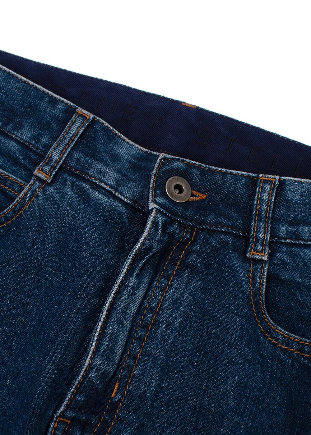 Stella McCartney Embroidered Hem Boyfriend Jeans