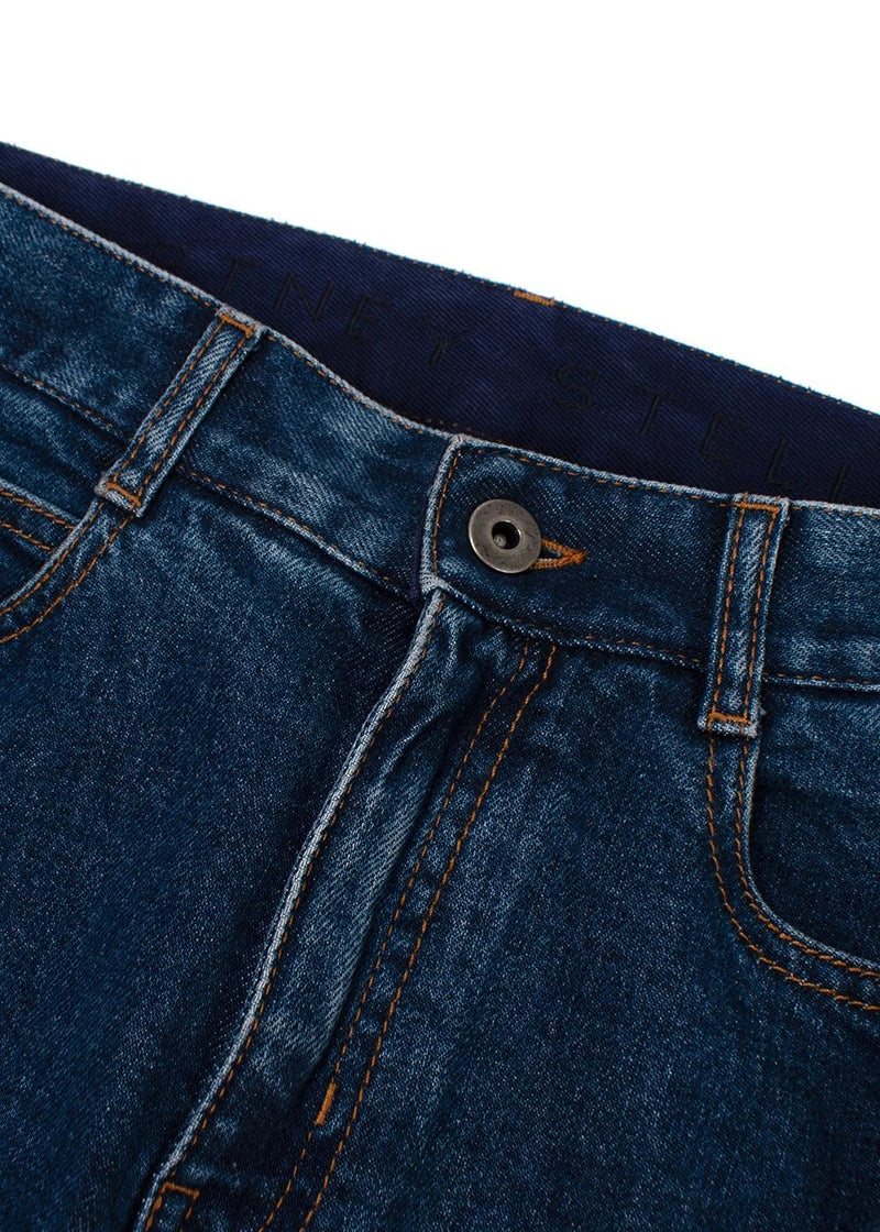Stella McCartney Embroidered Hem Boyfriend Jeans
