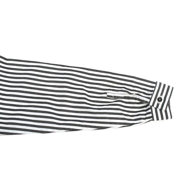 Grey and White pinstripe shirt