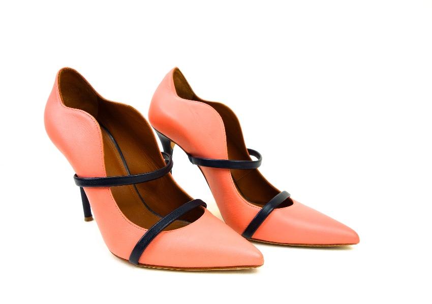 Malone Souliers Maureen Pink Mules