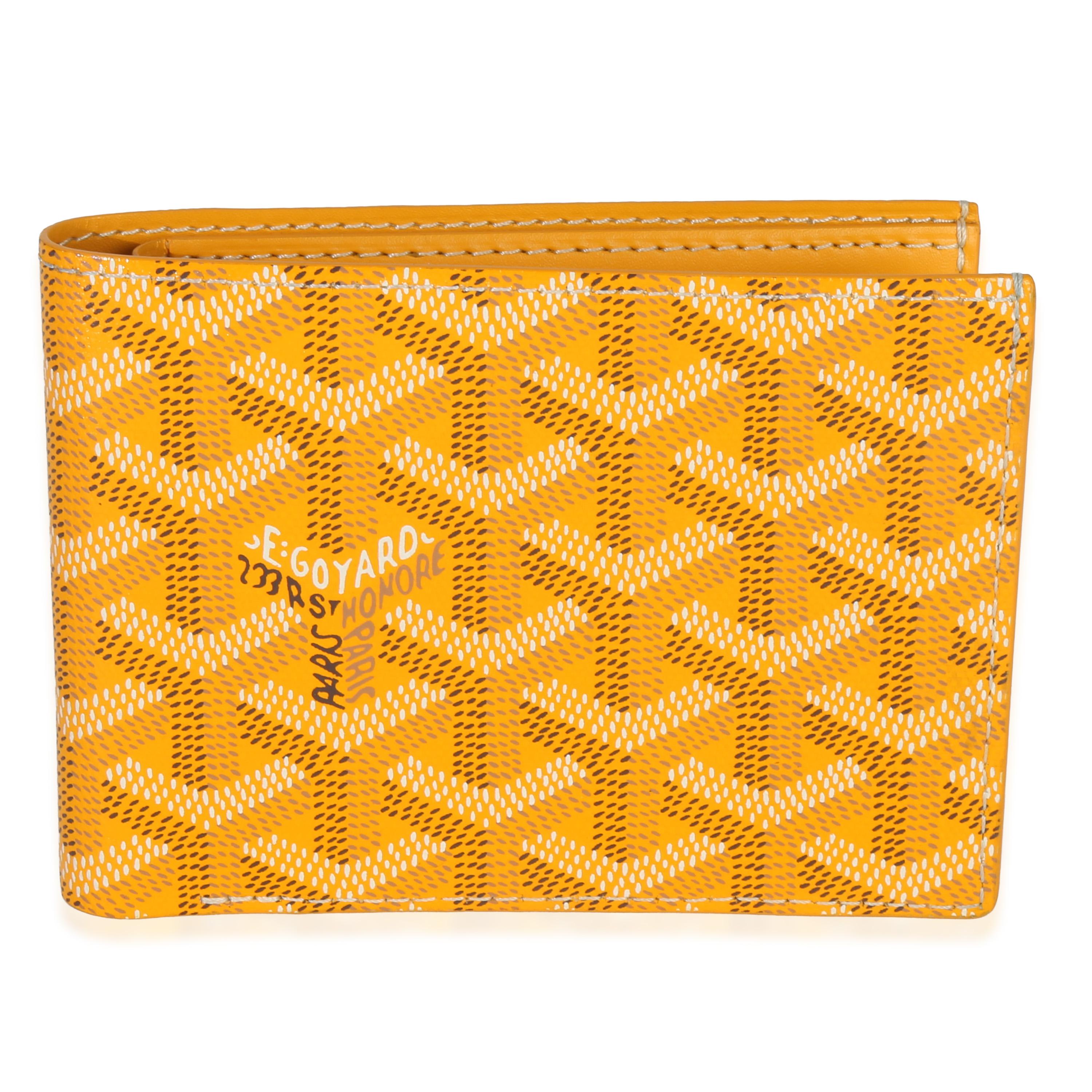 Goyard Goyardine Canvas Victoire Wallet