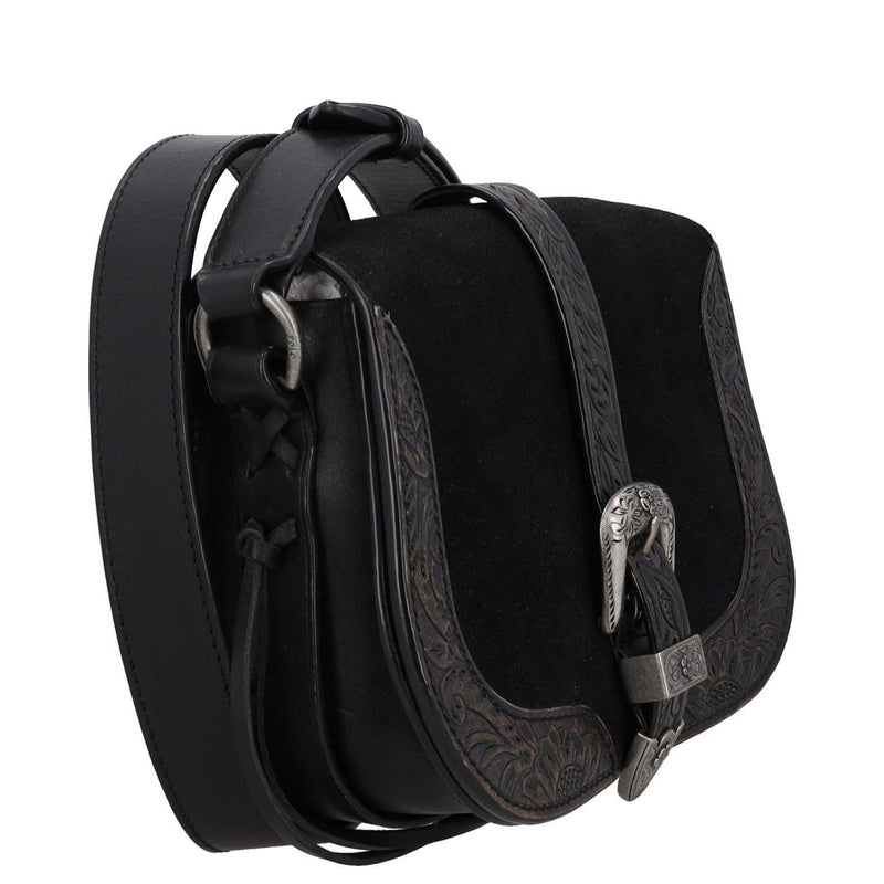 Polo Ralph Lauren Buckled Saddle Crossbody Bag