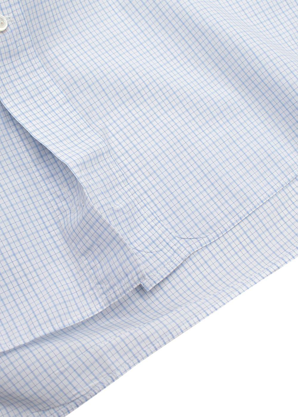 M.Bardelli Pale Blue Check Shirt