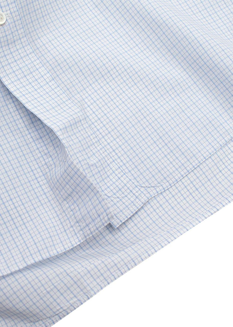 M.Bardelli Pale Blue Check Shirt