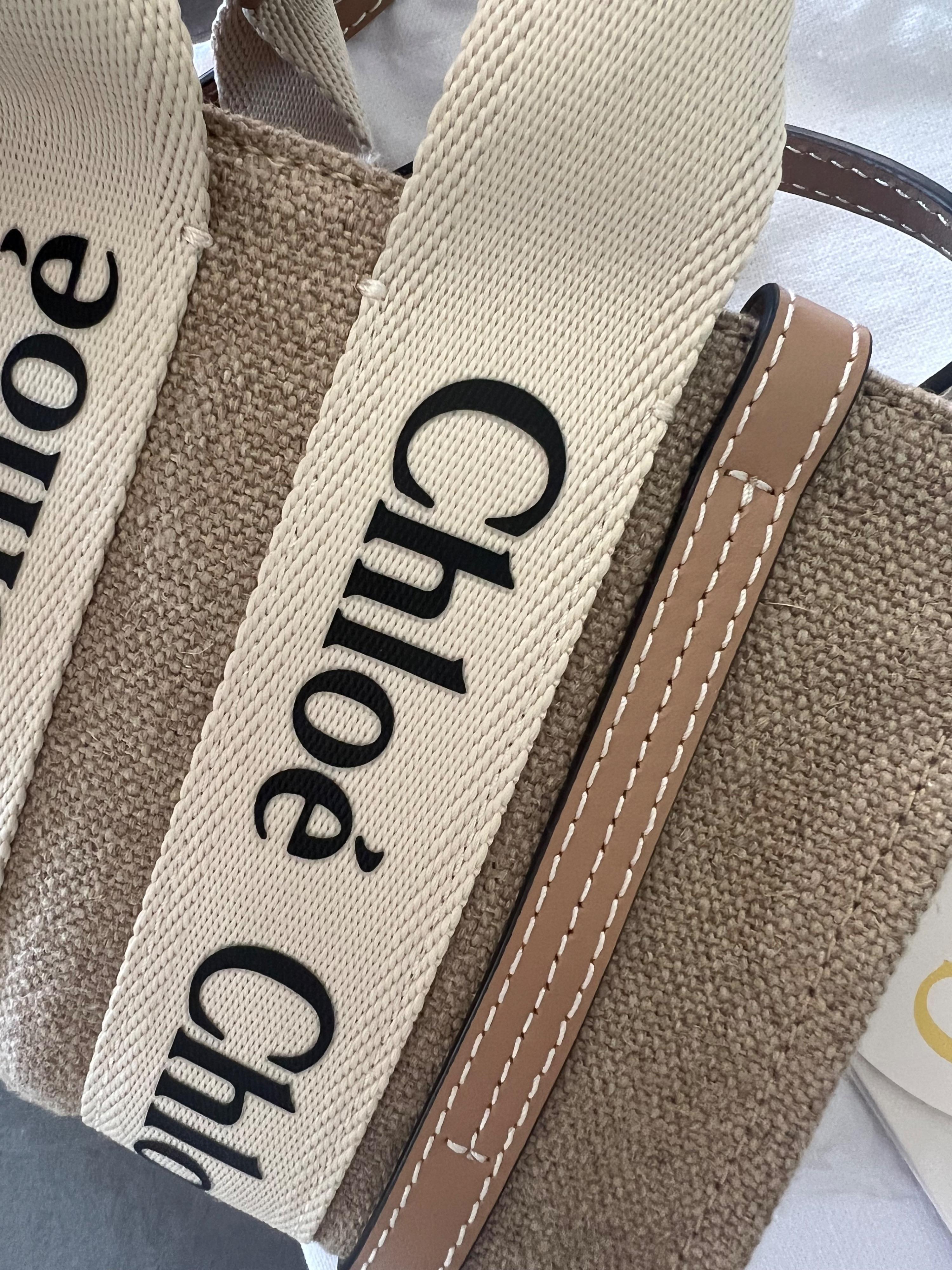 Beige Mini Woody Bag