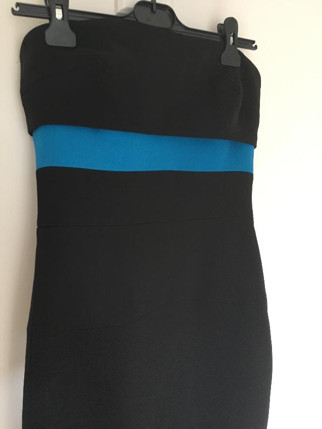 Victoria Beckham Strapless Black Dress