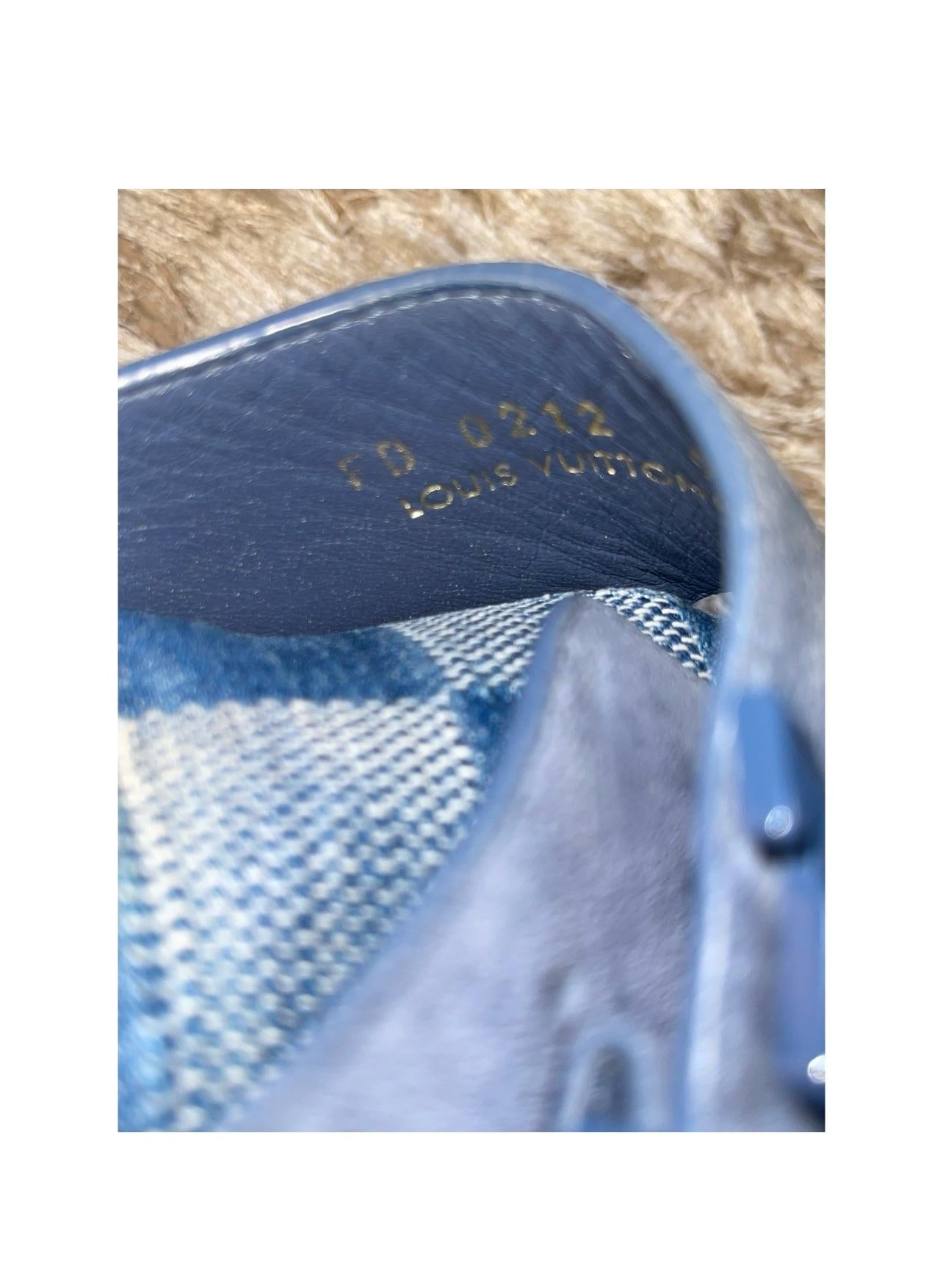 Louis Vuitton Damier Suede Easy Mule