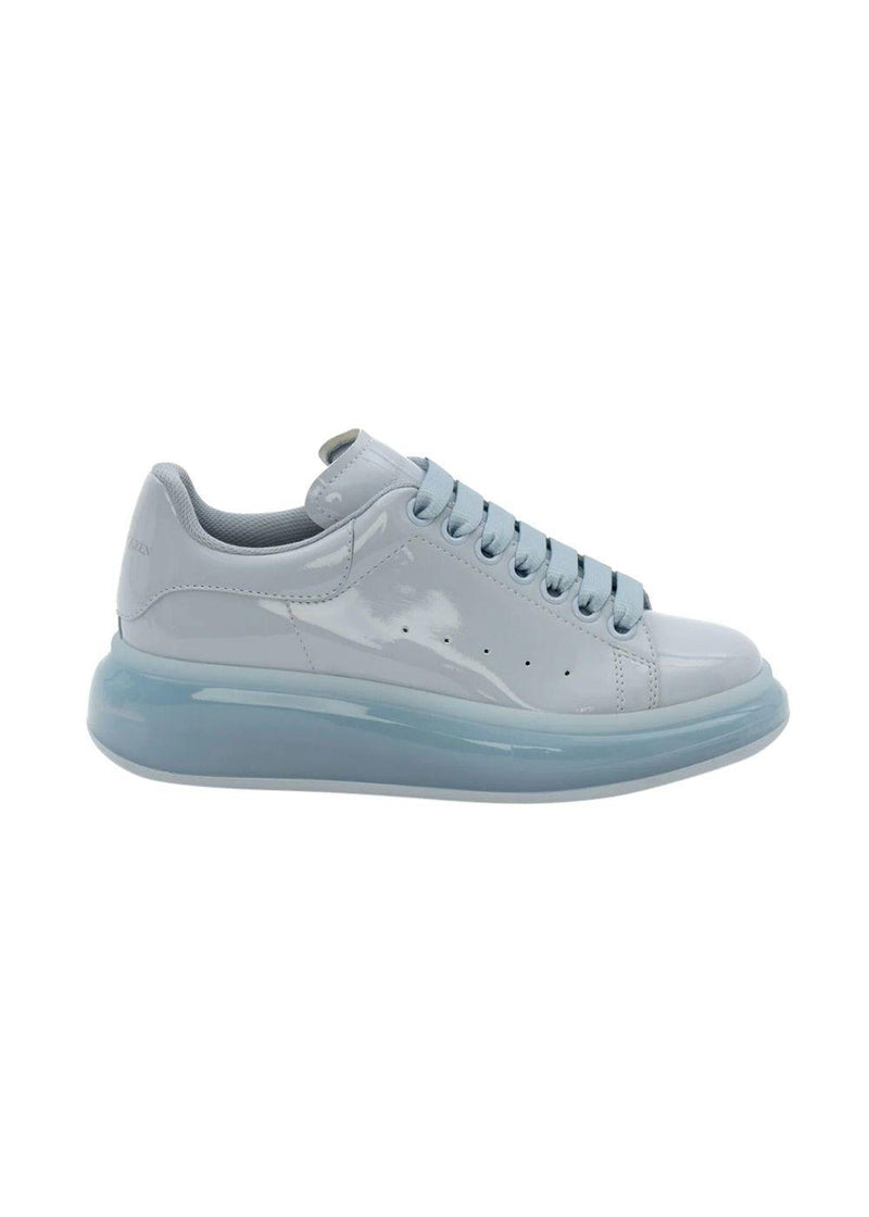 Spring Blue Oversized Transparent Sole Sneakers