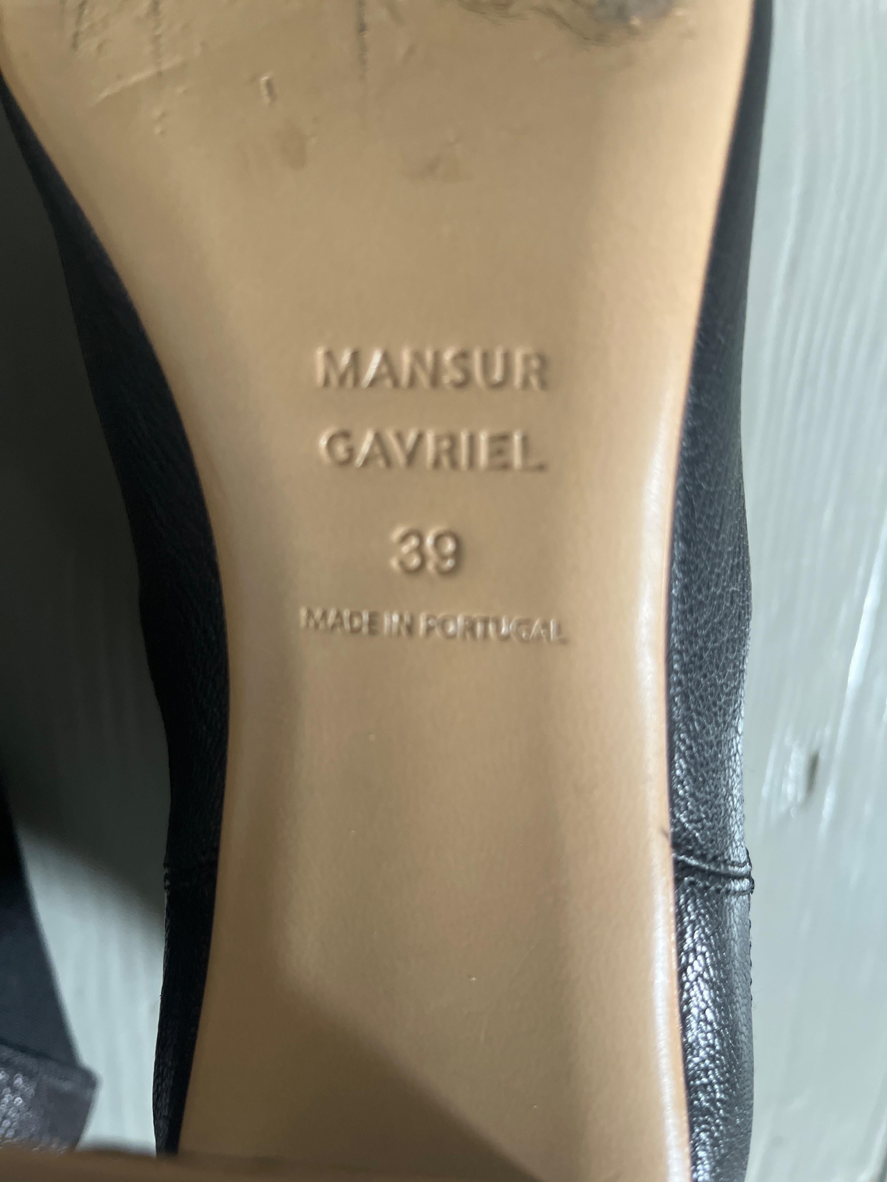 Mansur Gavriel Black Daydream Chelsea Boots