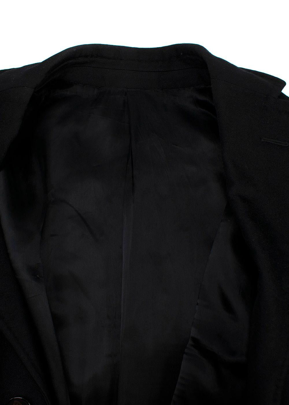 Ermenegildo Zegna Black Blazer