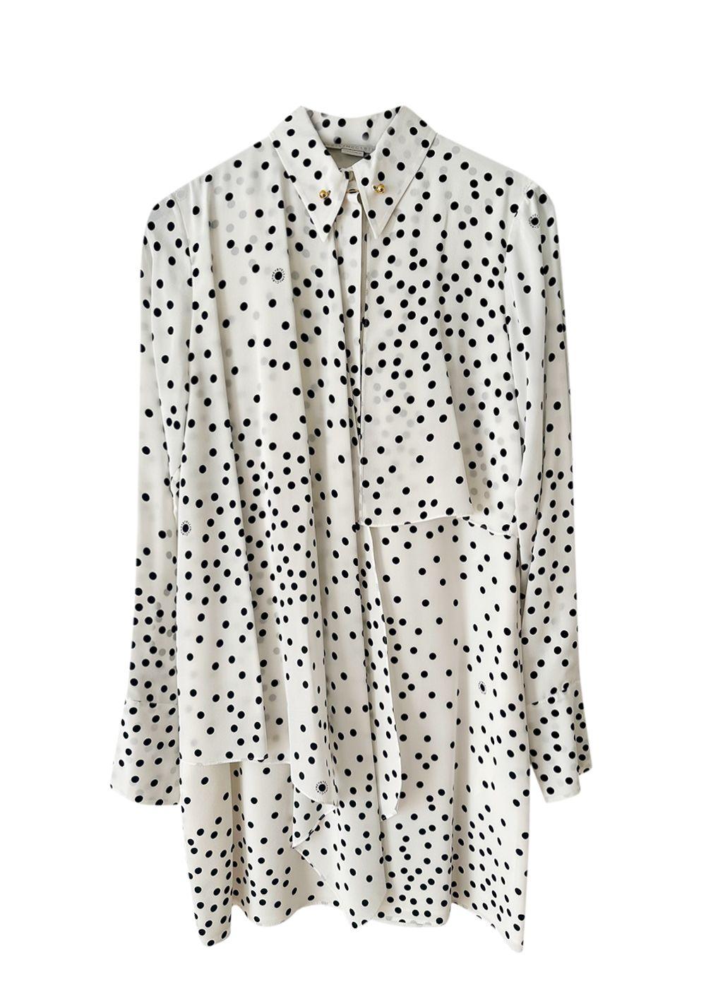 Stella McCartney Polka Dot Shirt Dress