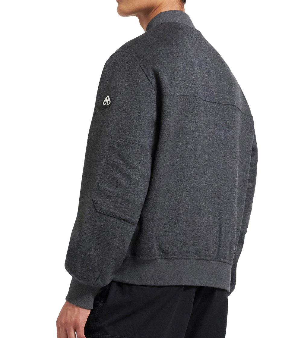 Moose Knuckles Alder Wool Bomber Jacket