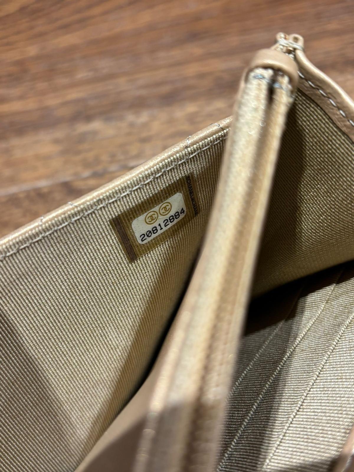 Chanel Beige Quilted WOC