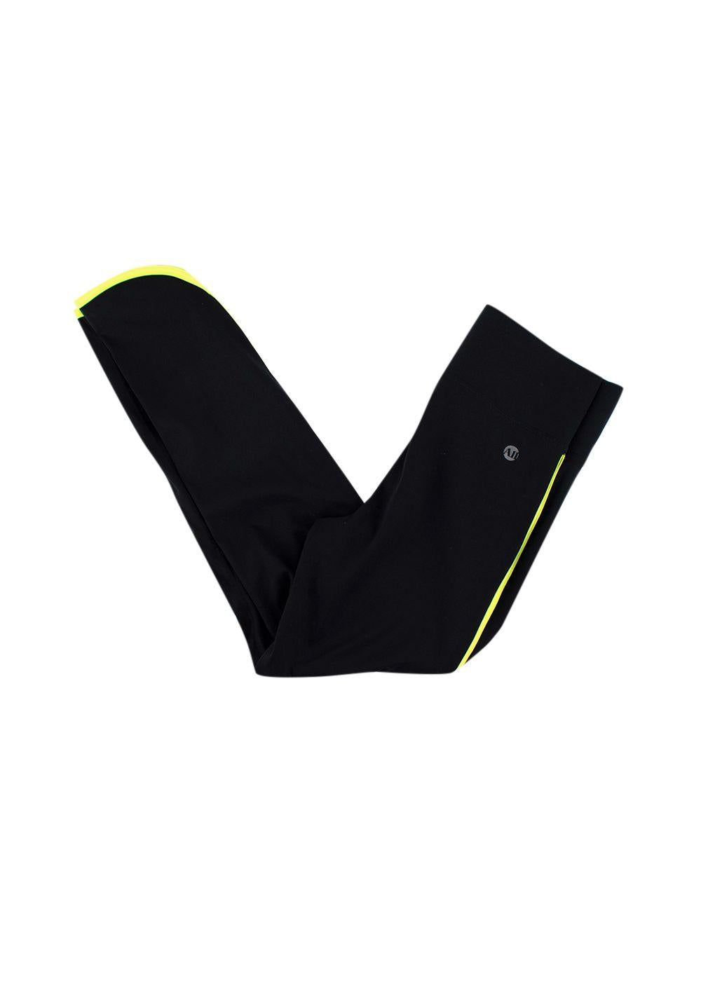 neon-trimmed leggings