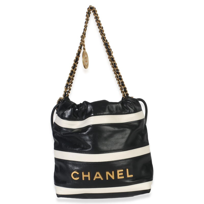 Chanel  Mini Quilted Calfskin 22 Hobo