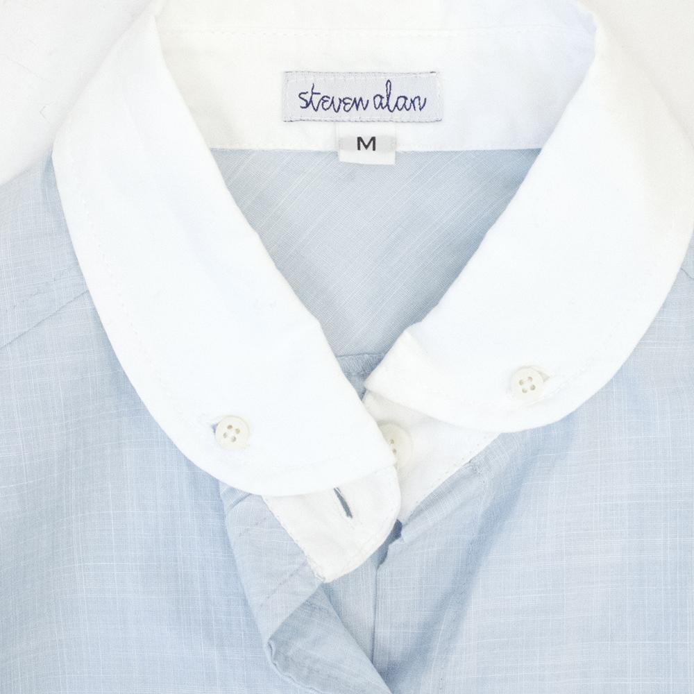 Steven Alan light blue shirt