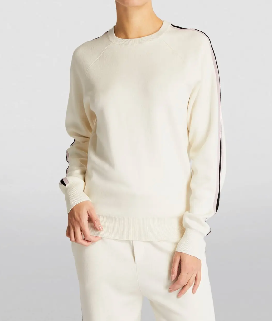 Olivia Von Halle  Silk-Cashmere Missy Tracksuit