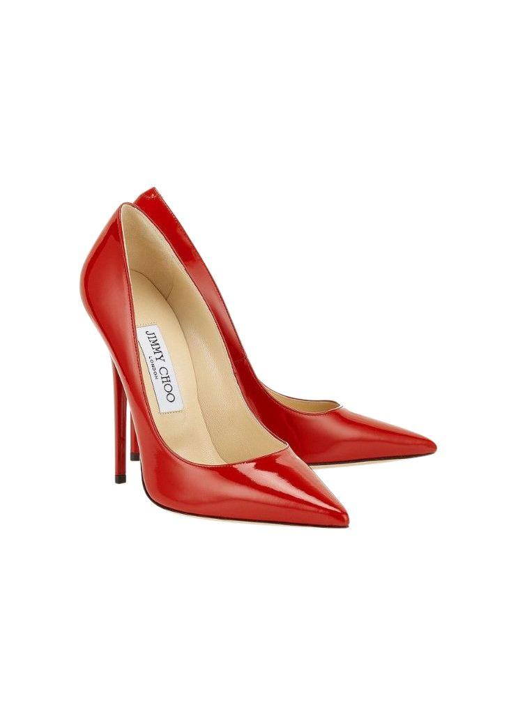 Red Patent Anouk 120mm Pumps
