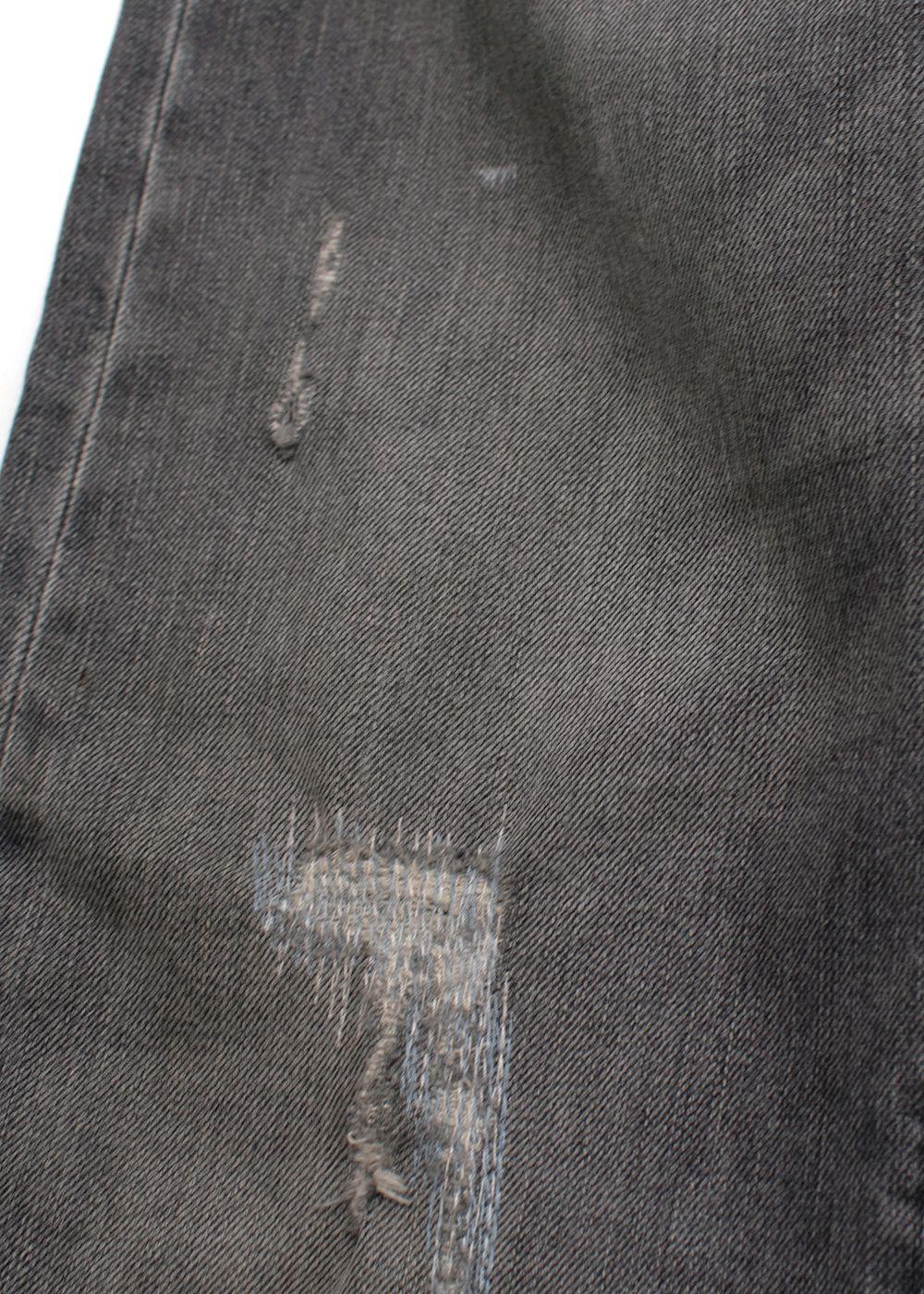Dolce & Gabanna Distressed Grey Slim-Fit Jeans