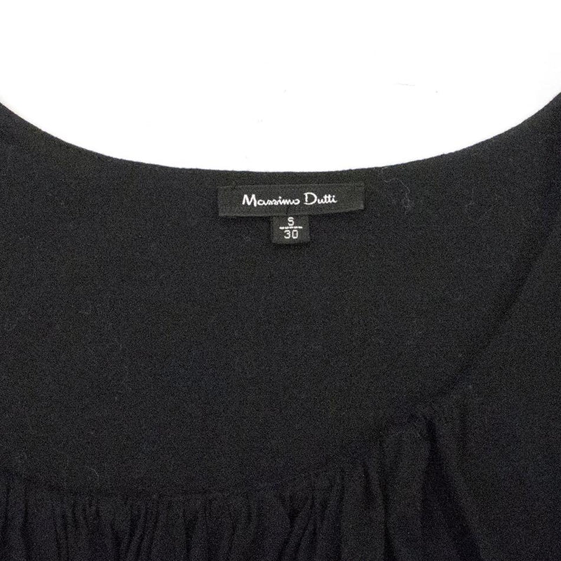 Massimo Dutti Black Sleeveless Dress