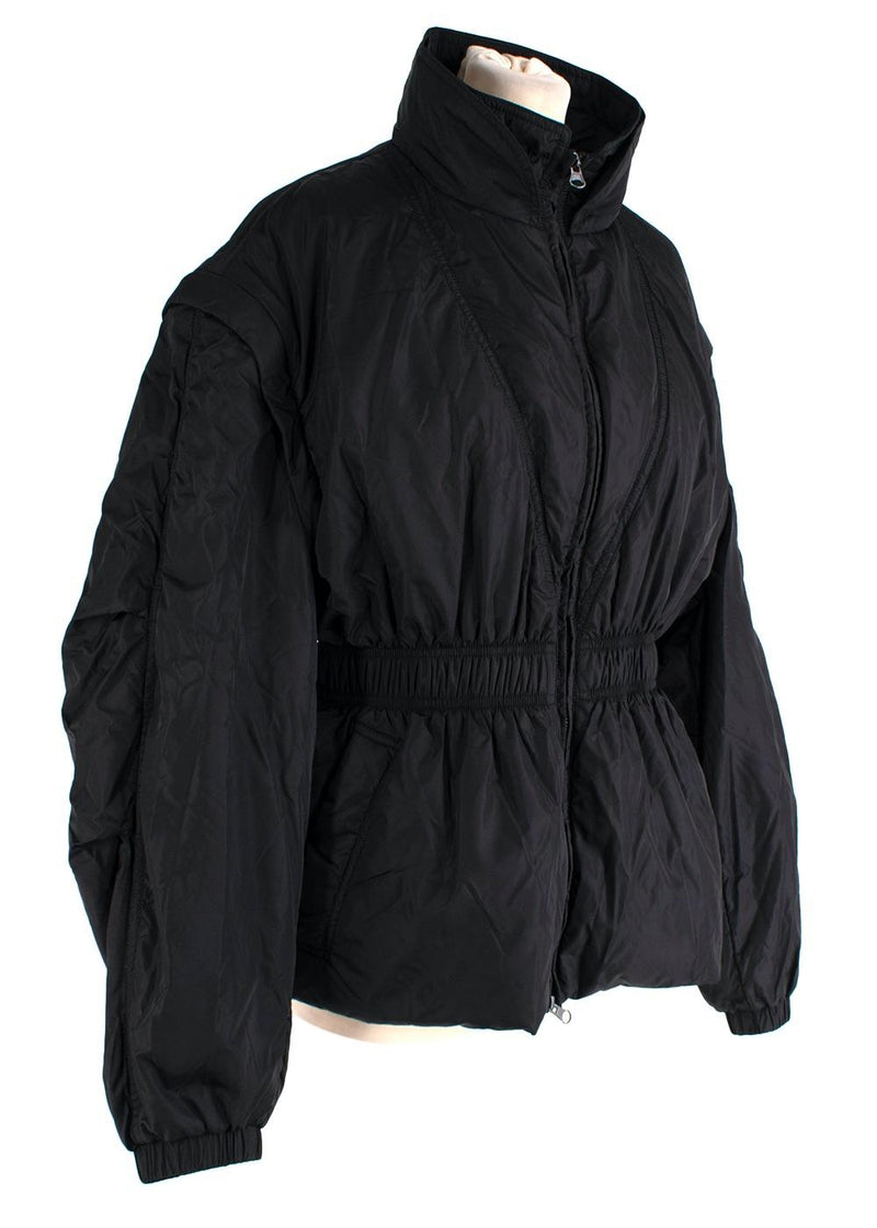 Etoile black recycle polyamide Dastya windbreaker