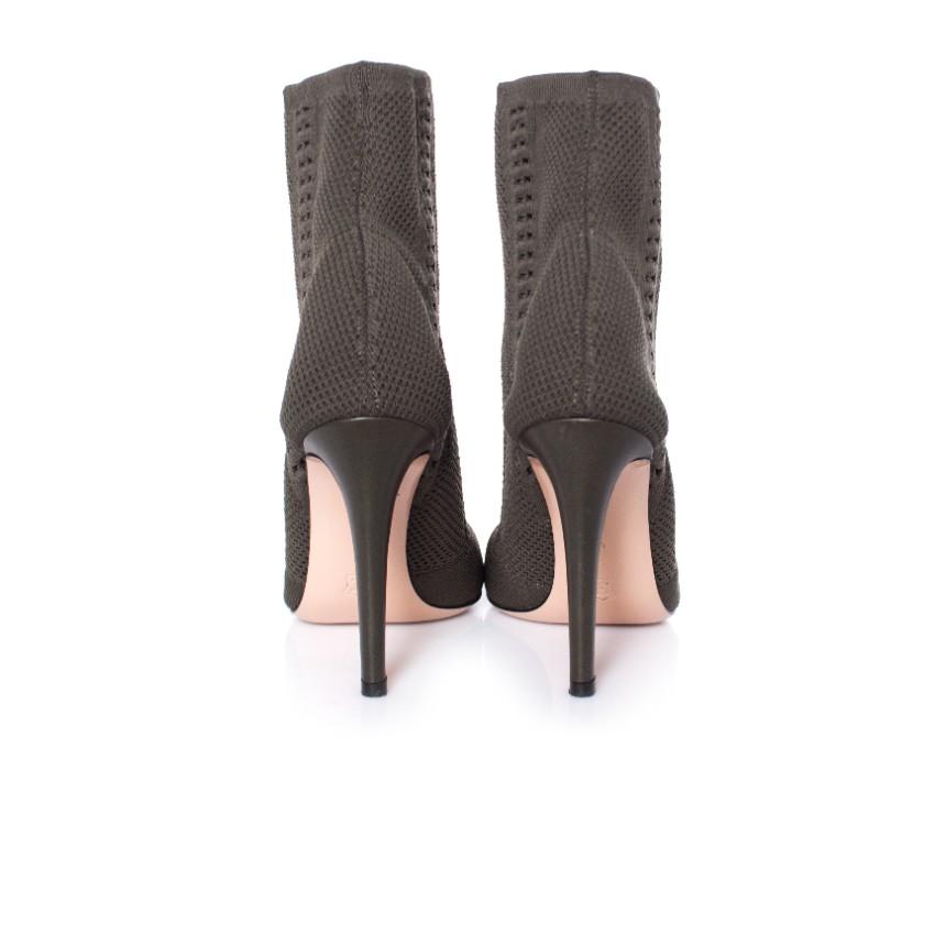 Gianvito Rossi Vires knitted ankle boots