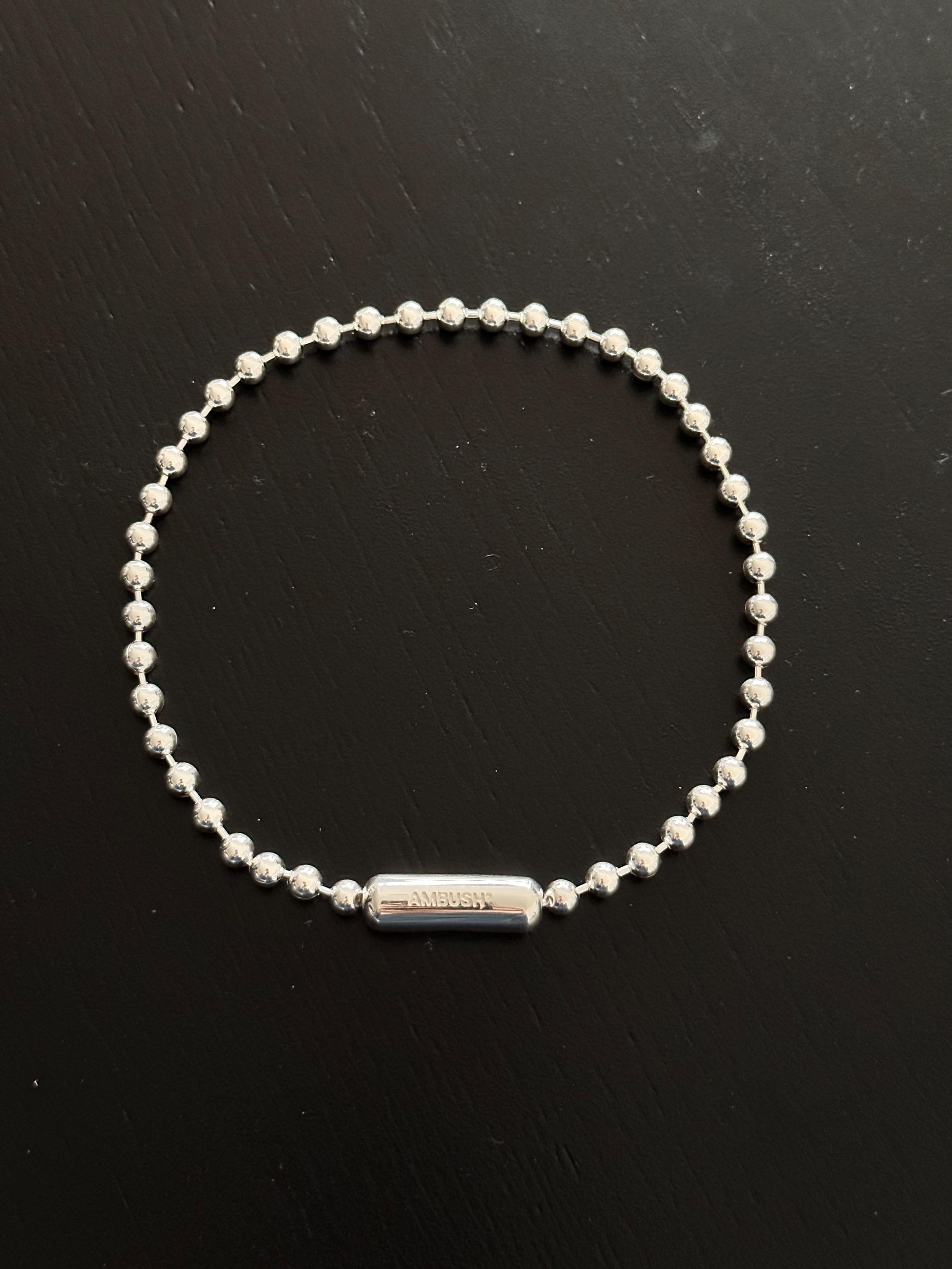 Sterling Silver 925 Ball Chain Choker