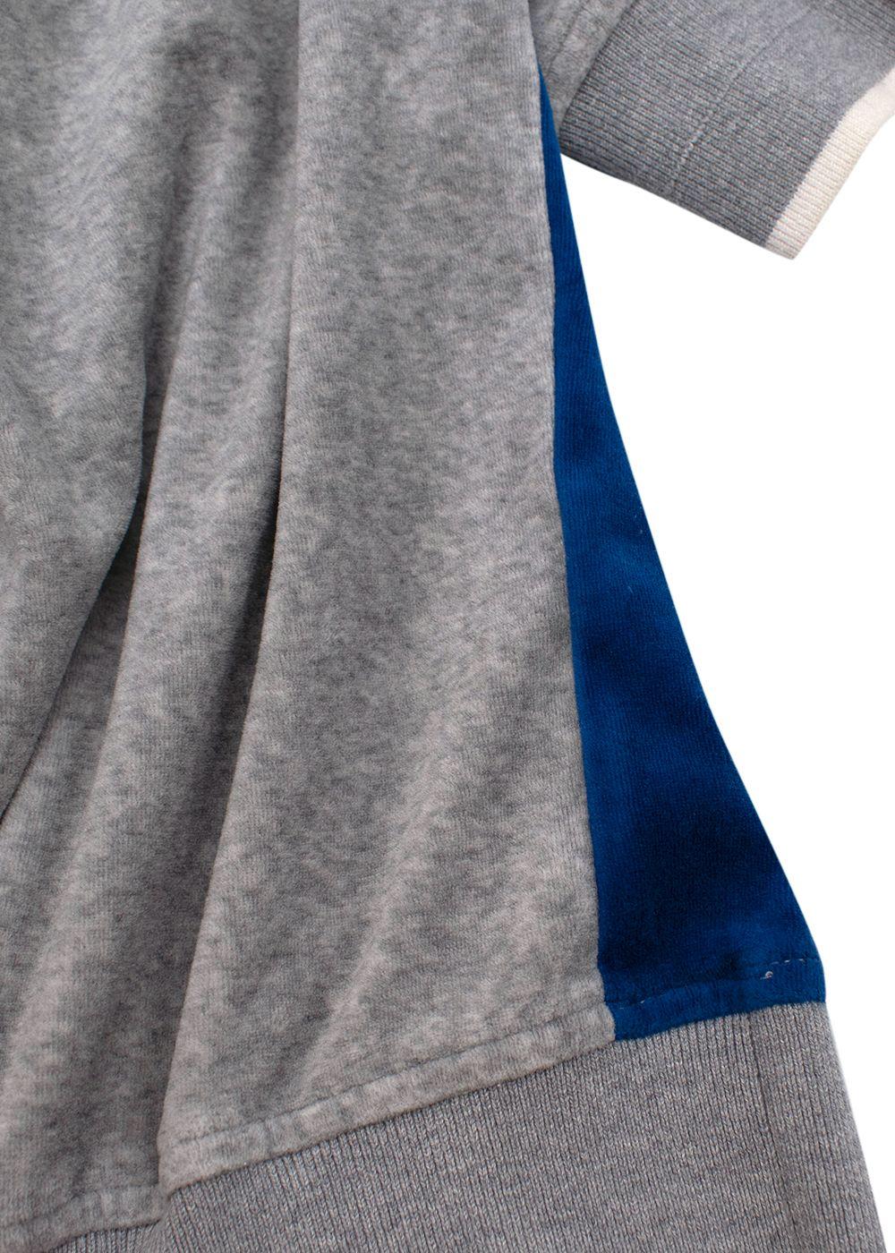 3.1 Phillip Lim Grey Velvet Jumper