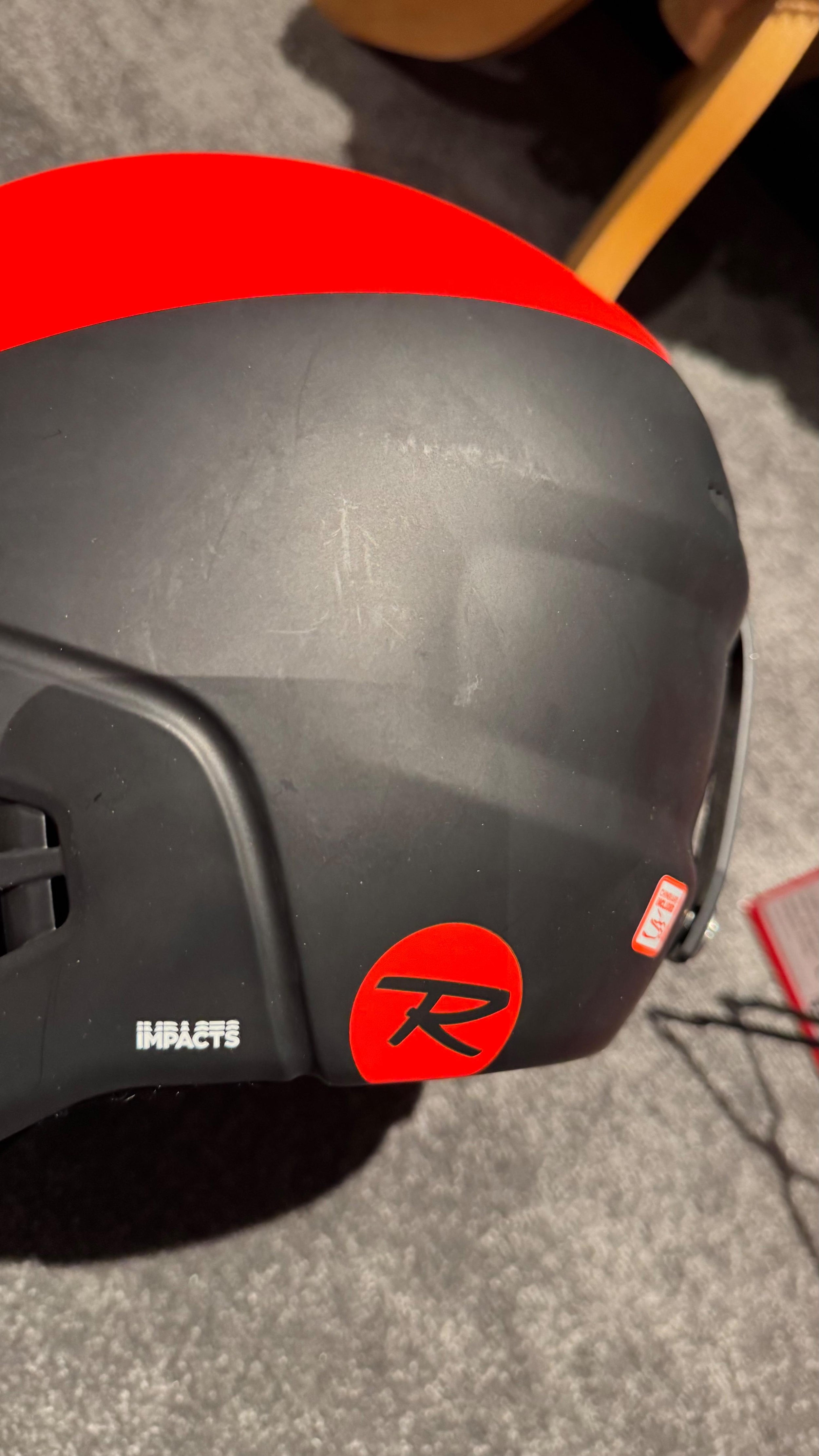 Rossignol Red Ski Helmet