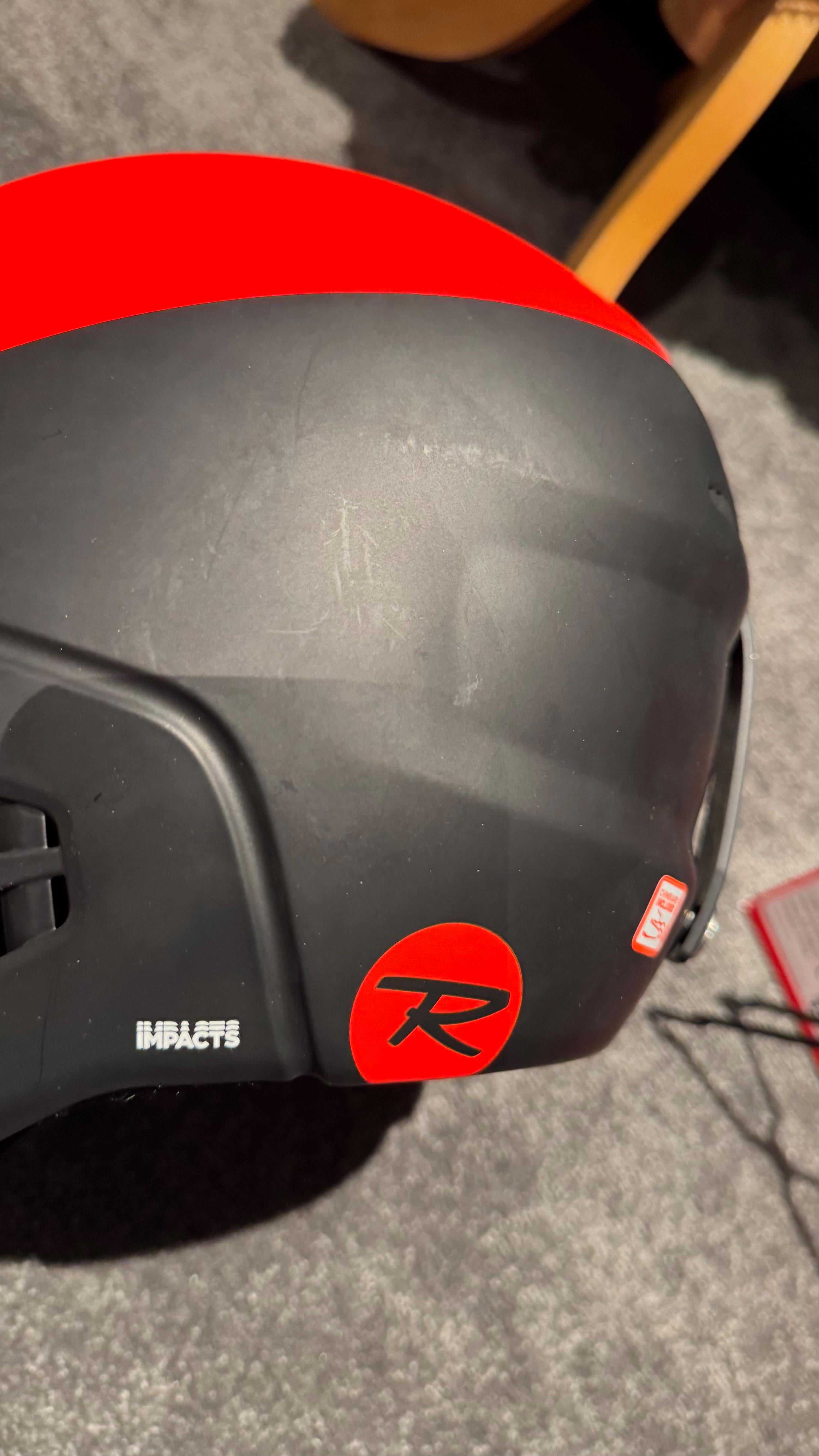 Rossignol Red Ski Helmet
