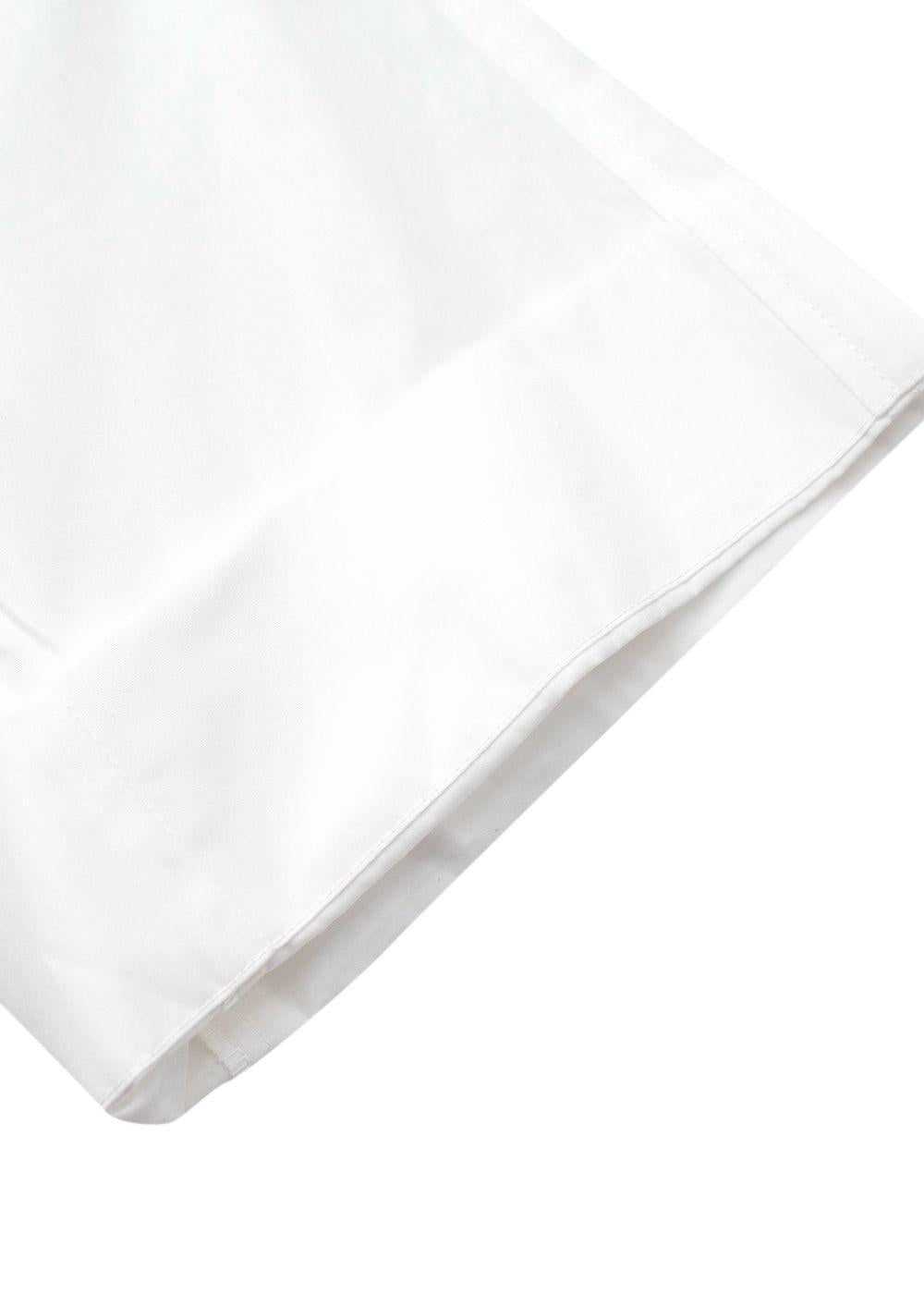 Sportmax Fitted White Shirt