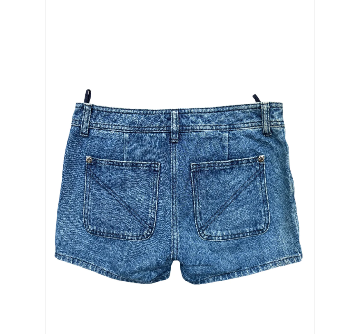 Chanel Denim Mini Shorts