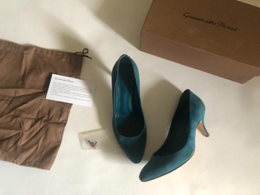 Gianvito Ross Suede 70mm Pumps