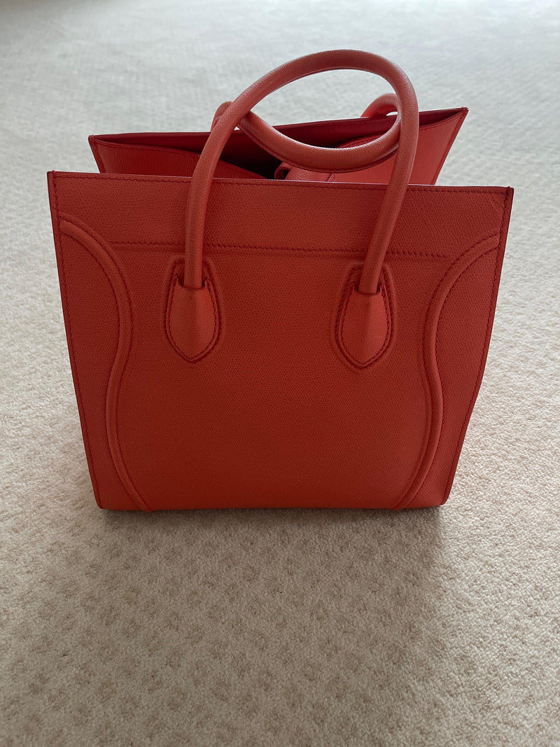 Orange Phantom Luggage Tote