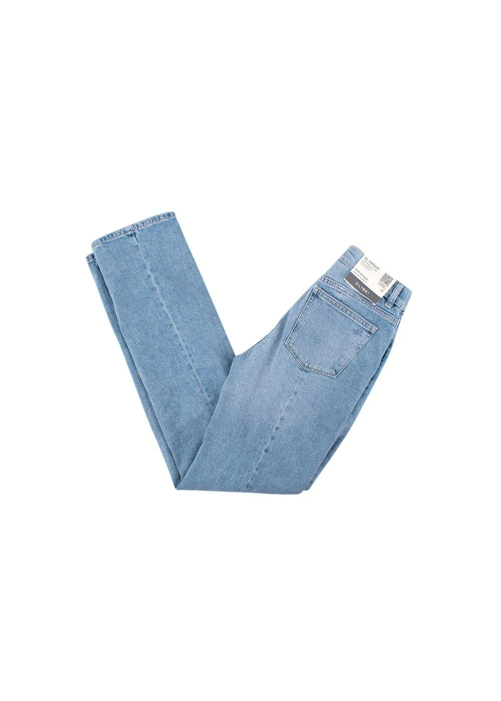Vintage wash denim Patti straight leg jeans