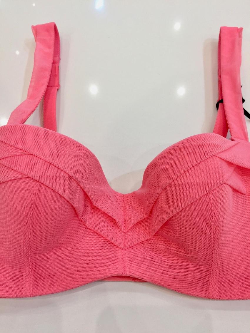 Chantal Thomass watermelon péché Strapless bra and thong set