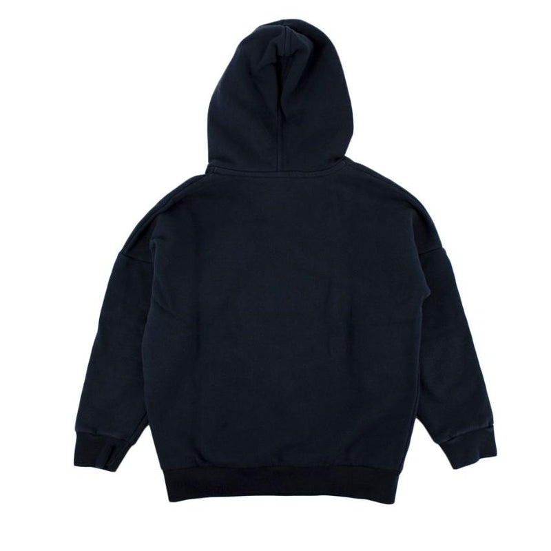 Petit Bateau Navy Boat Logo Hooded Sweatshirt