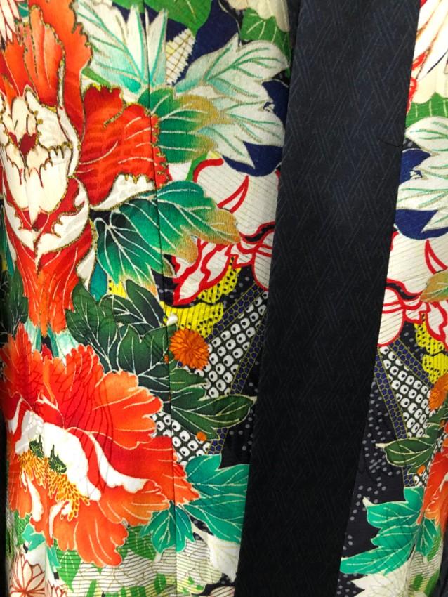 Camilla Embroidered Silk Jacquard Embellished Coat