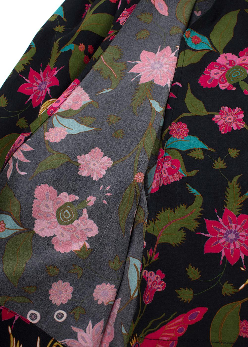 Figue Ipanema Floral-print Silk Crepe De Chine Wide-leg Pants