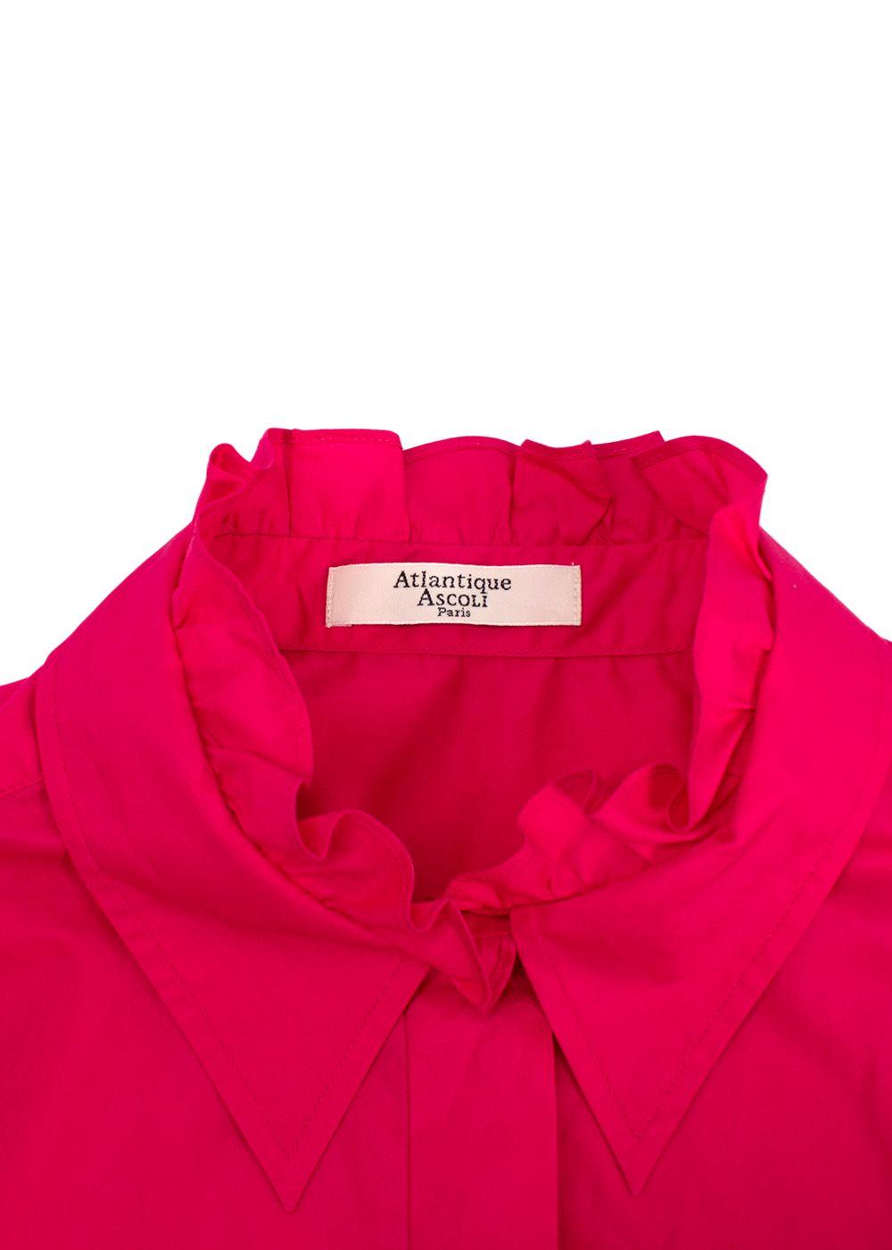 Atlantique Ascoli Untitled 1 Pink Long Sleeve Blouse