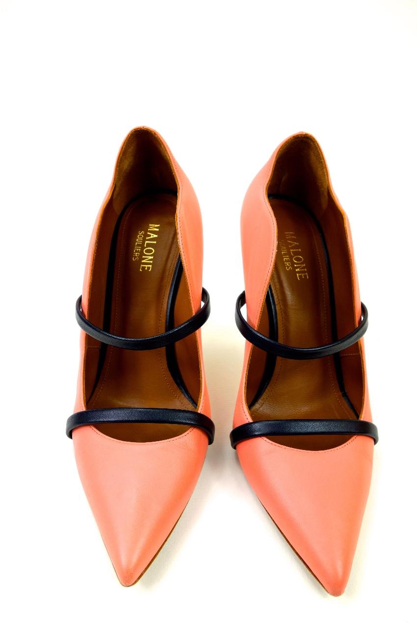 Malone Souliers Maureen Pink Mules