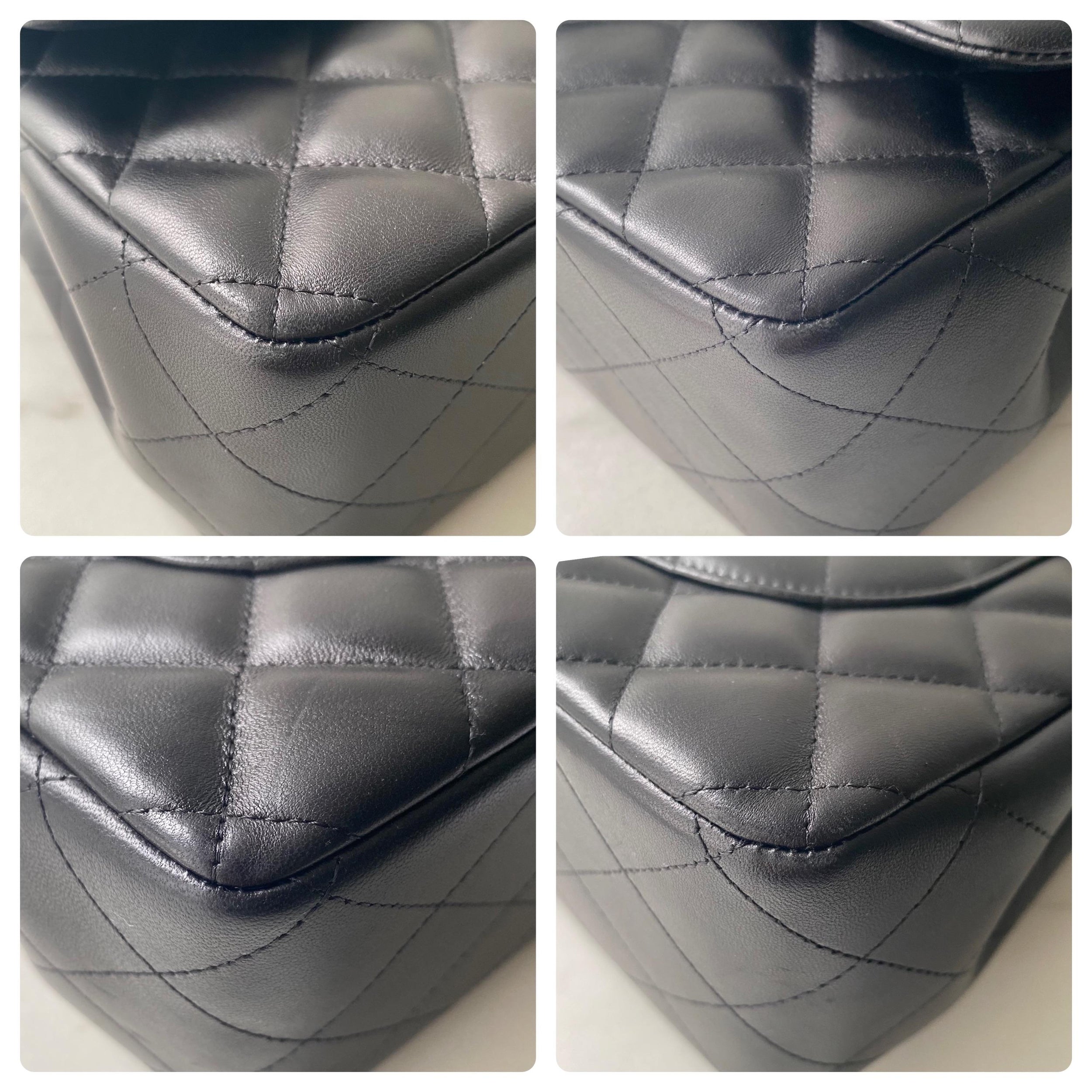 Quilted Lambskin Classic Jumbo Double Flap